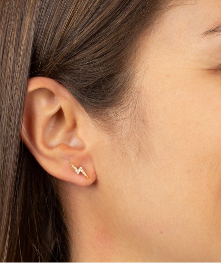 Individual Earring Ray Zirconias