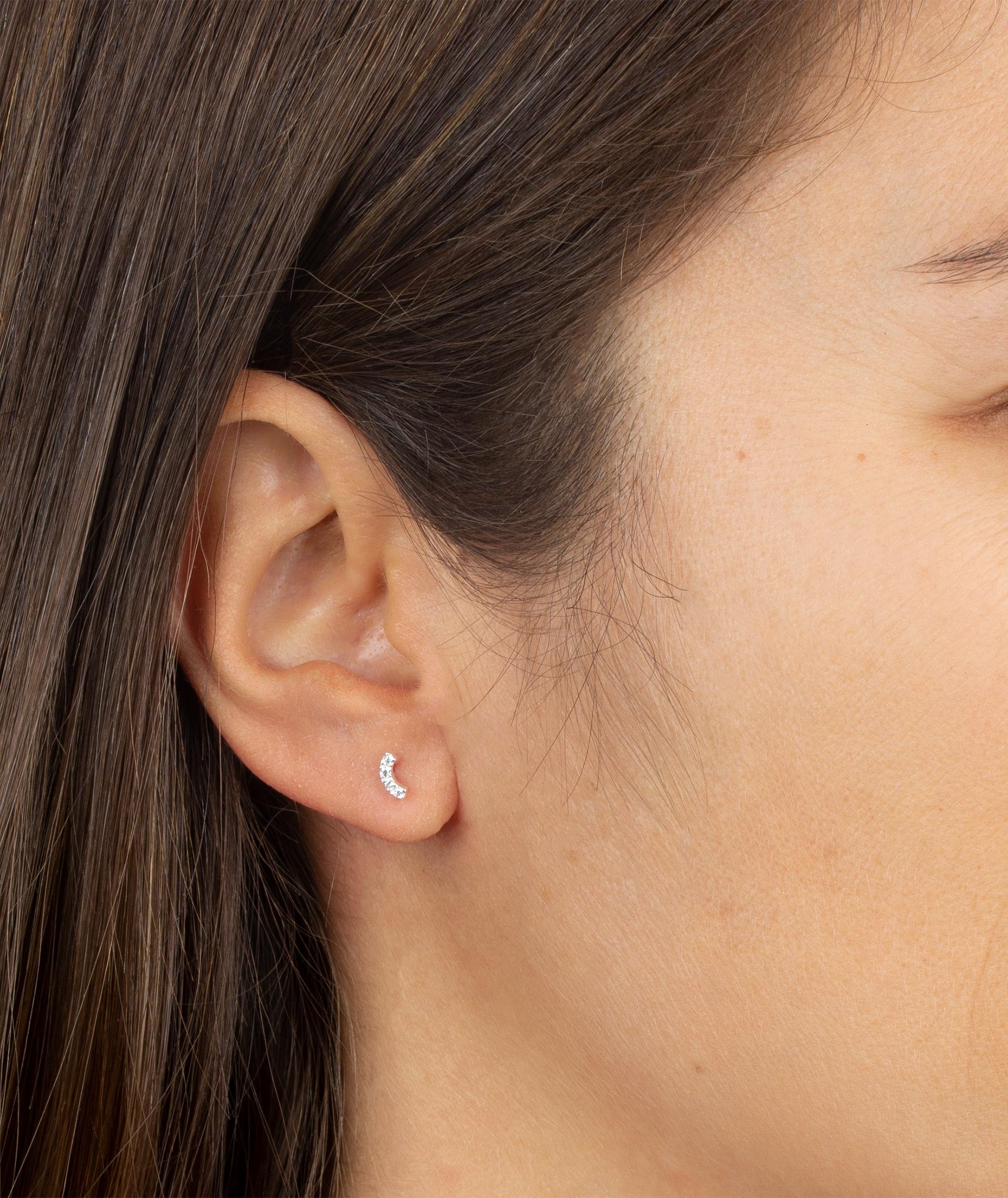 Individual Earring Zirconia