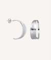 Rayado hoop earrings