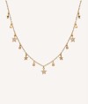 Necklace Stars Zirconia