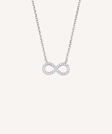 Necklace Infinity Zirconias