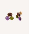Earrings Multicolor Stones