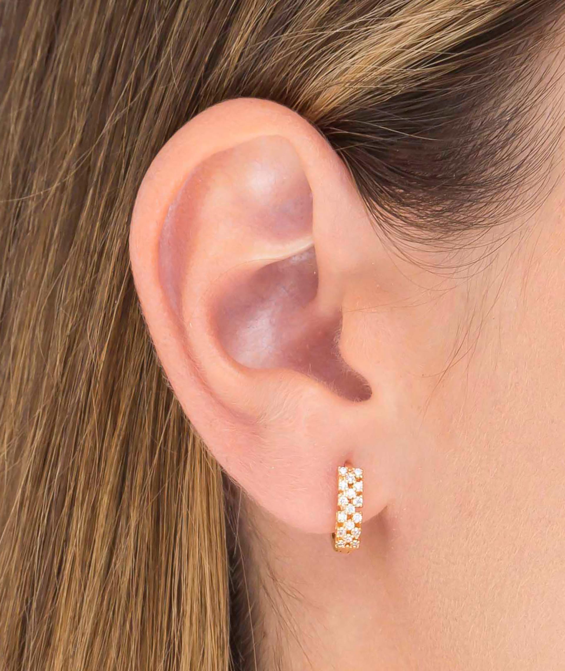 Earrings Hoop Zirconias