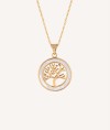 Pendant Mother of Pearl Gold Tree of Life