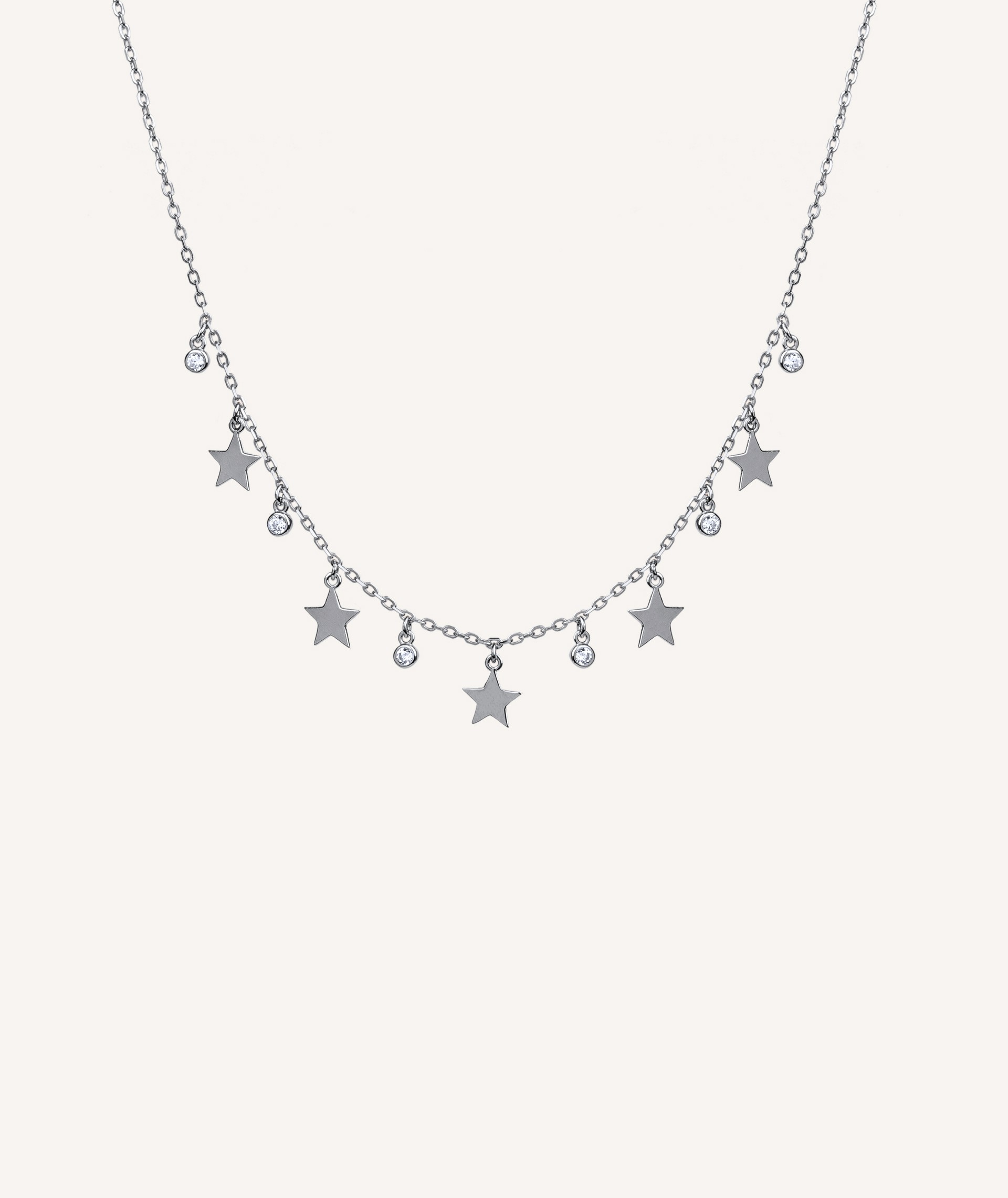 Necklace Stars Zirconias