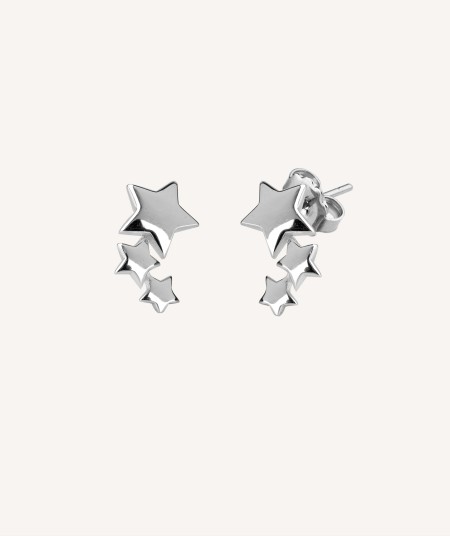 Earrings Three Stars
