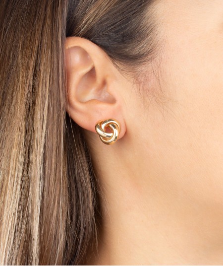 Earrings Simple knot