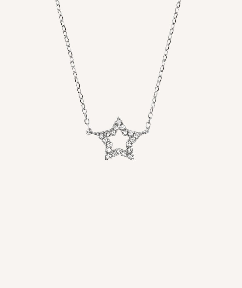 Necklace Star Zirconias