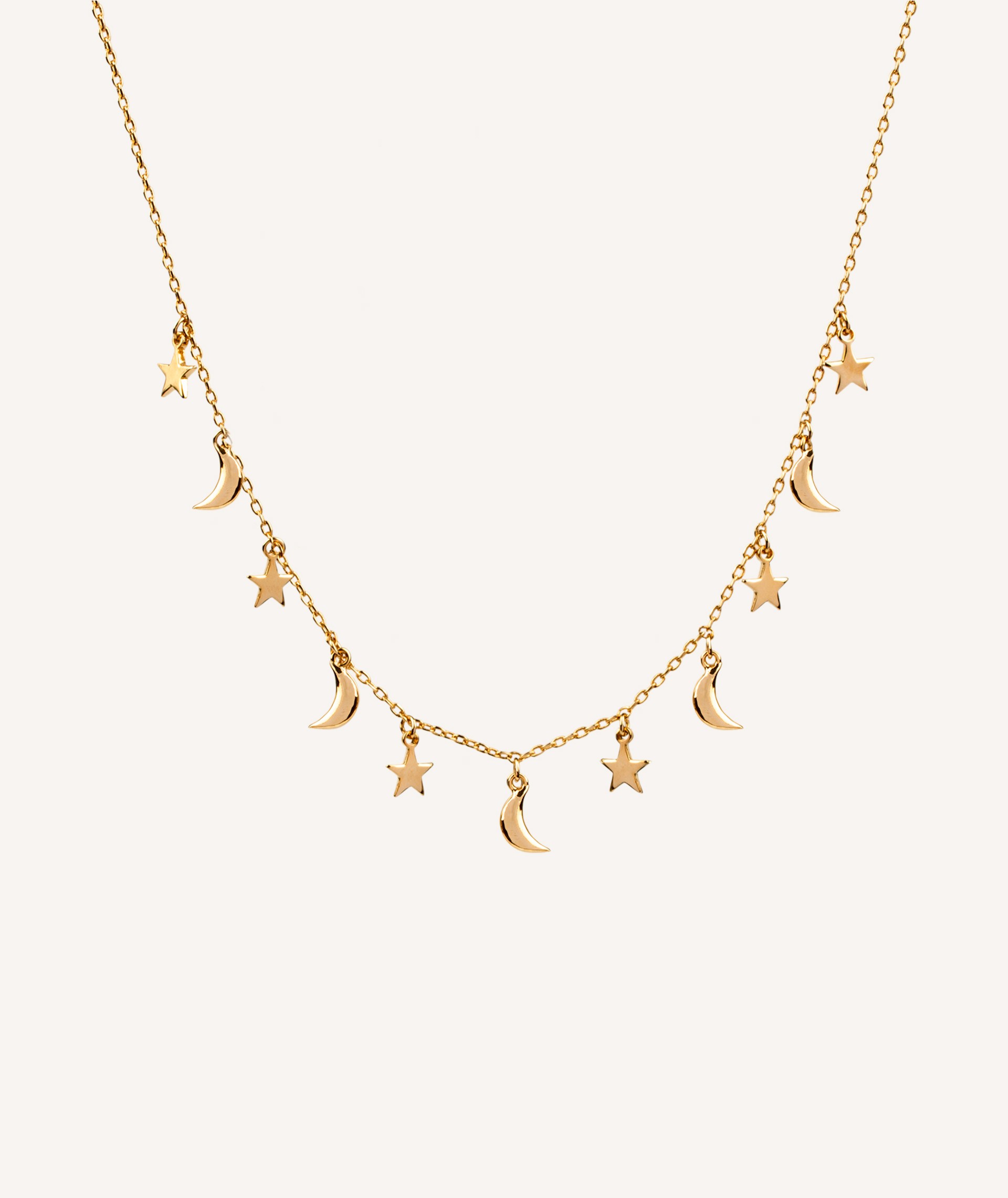 Necklace Stars and Moons