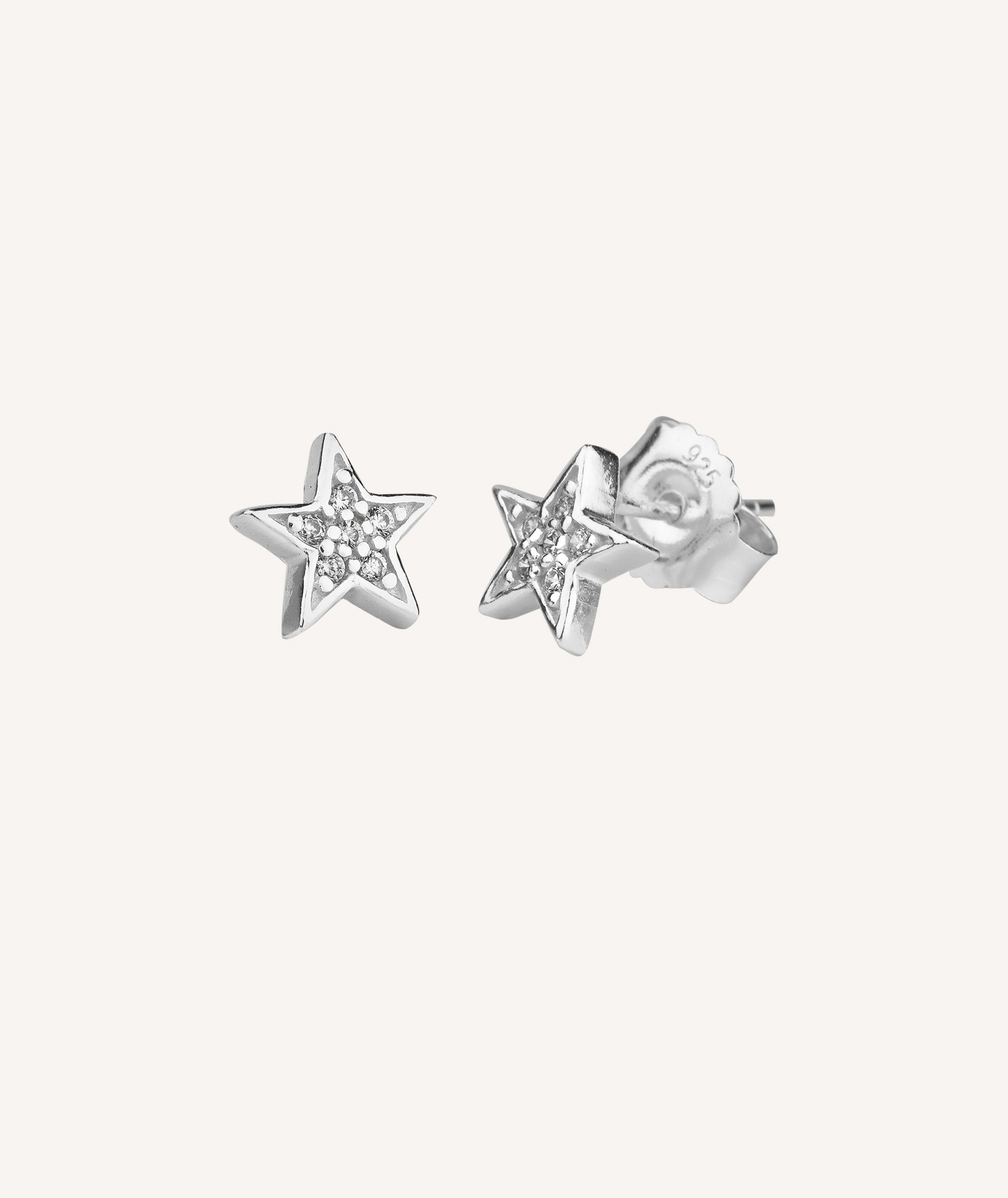 Earrings star Zirconias