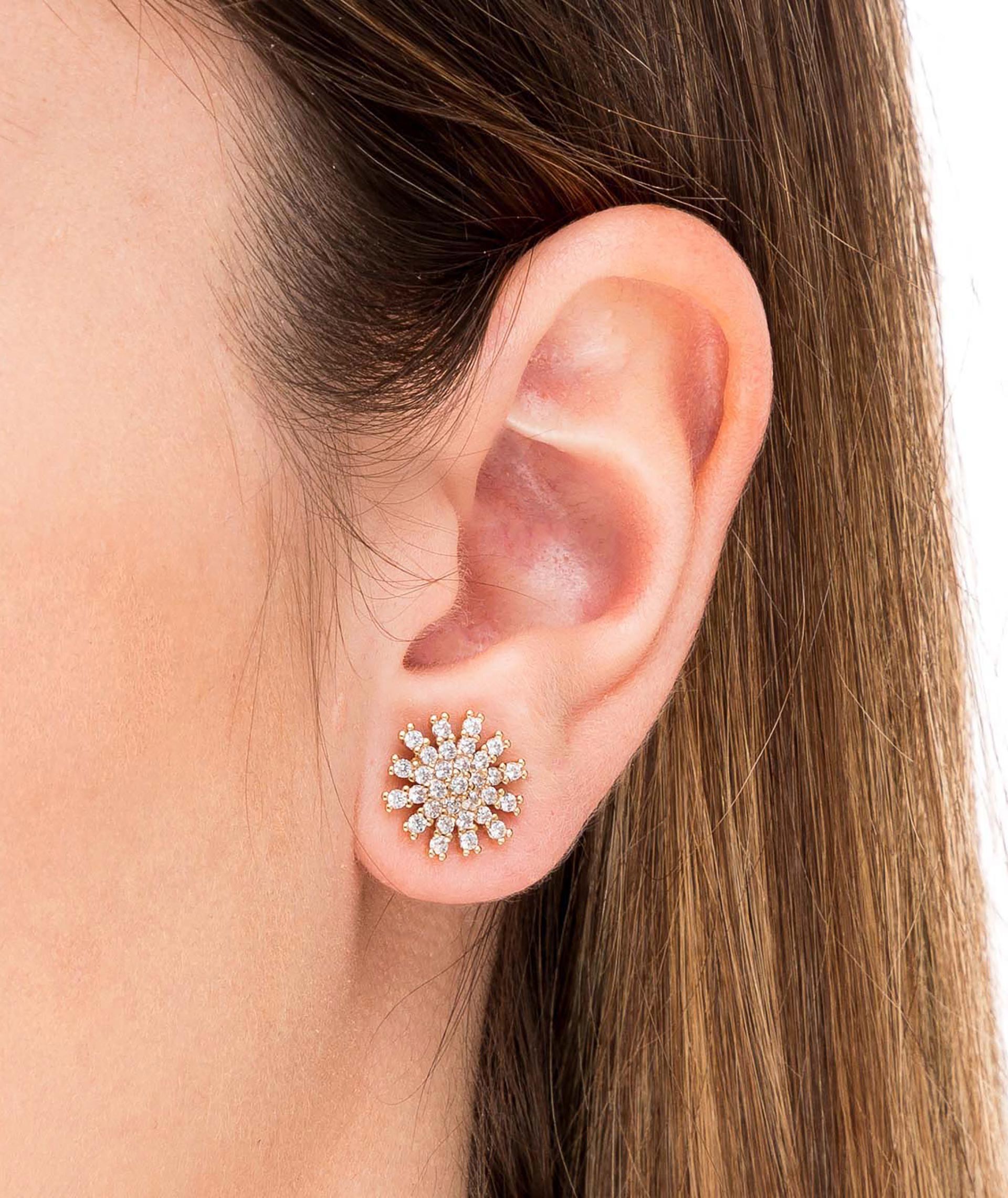 Earrings Star Zirconias