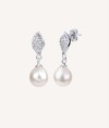 Earrings Pearl Zirconias