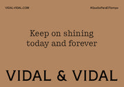Keep on shining