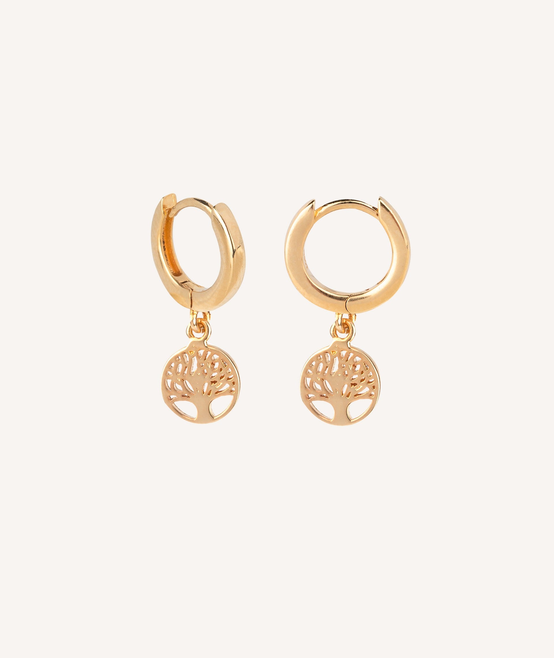 Pendientes Aro articulado árbol