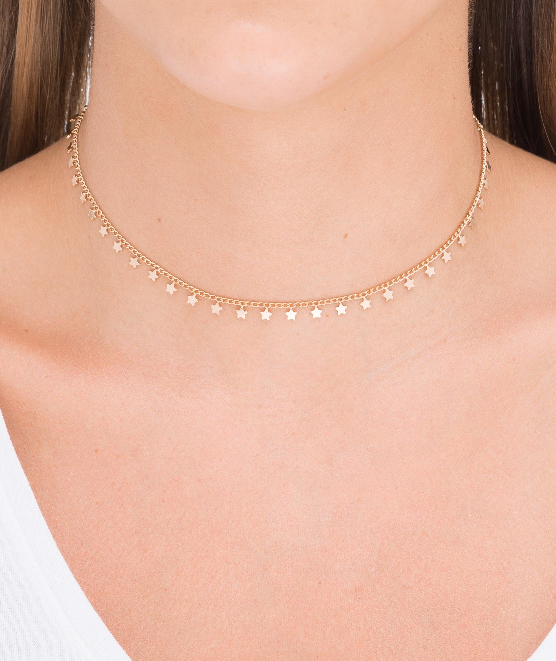 Collar Kids estrellas colgantes