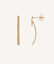 Pendientes largos brillante