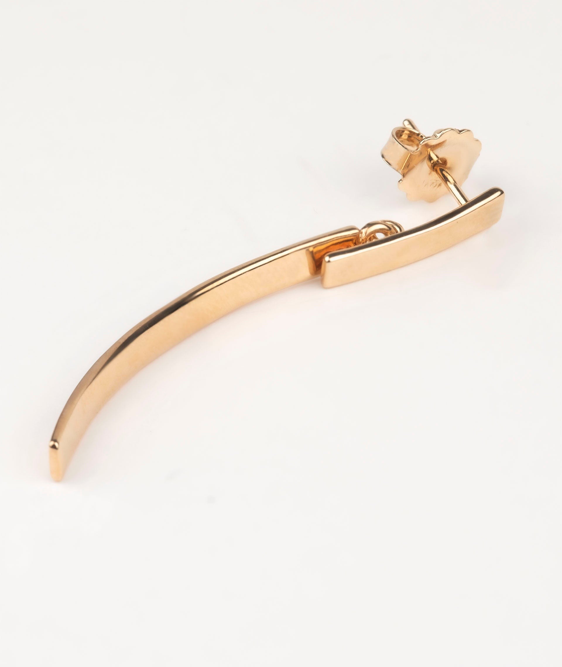 Pendientes largos brillante