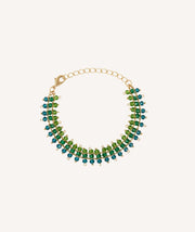 Pulsera Cristal Verde