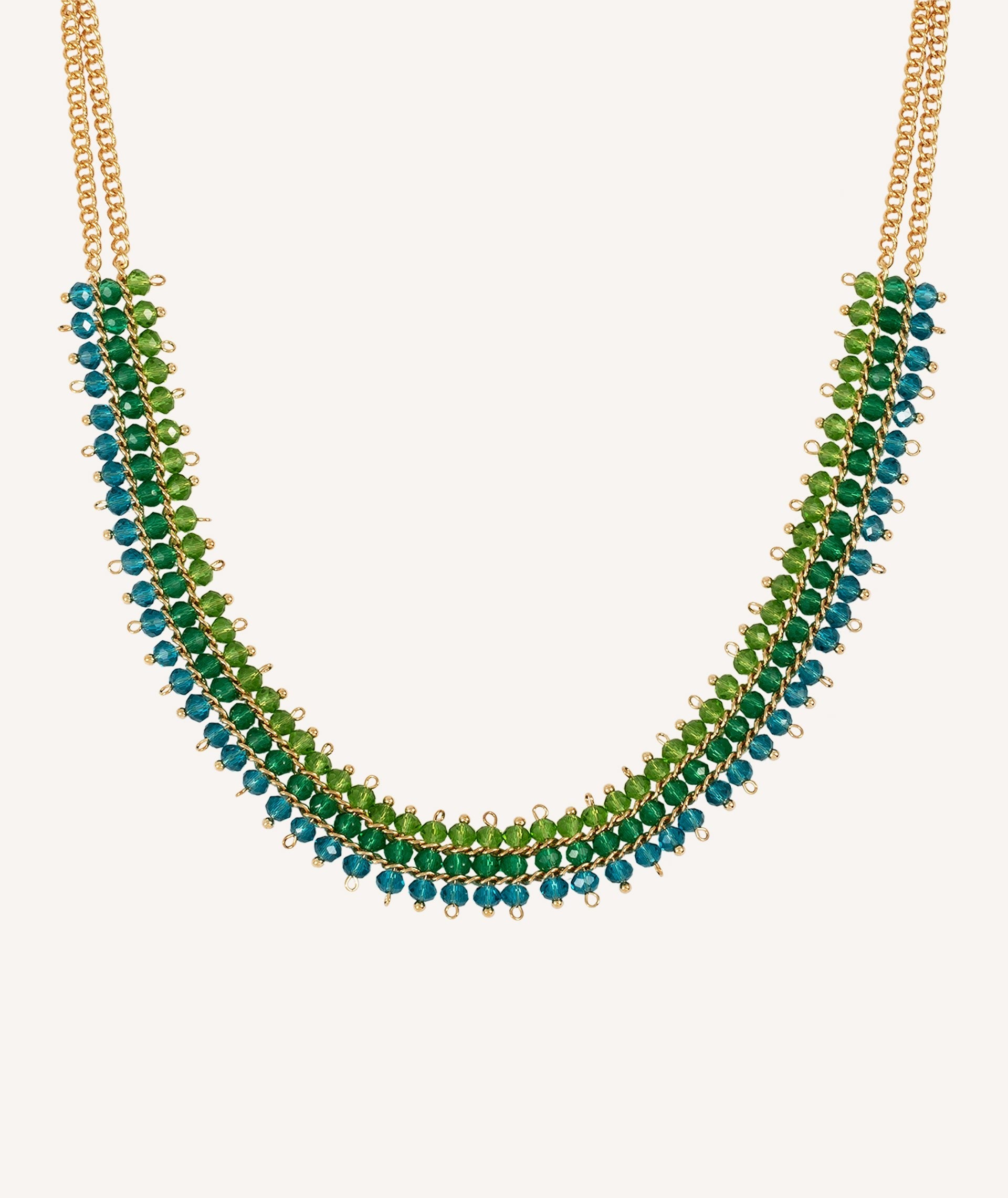 Choker Cristal Verde