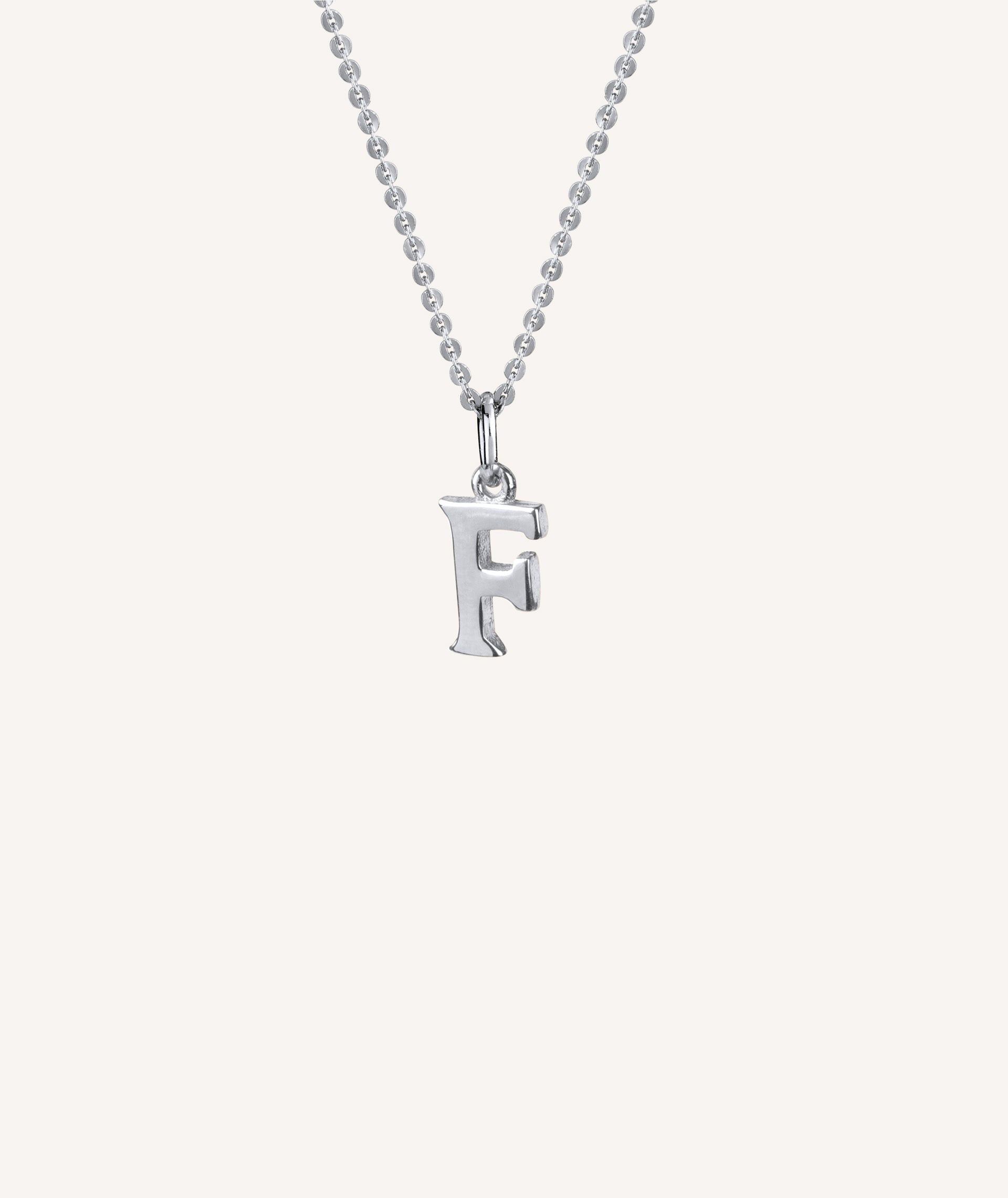 Colgante letra F