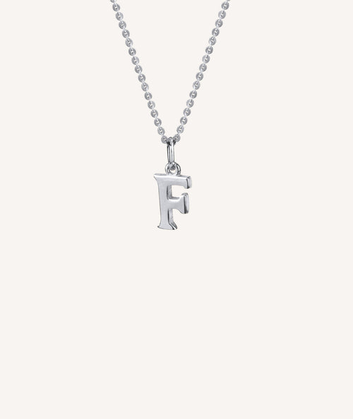 Colgante letra F