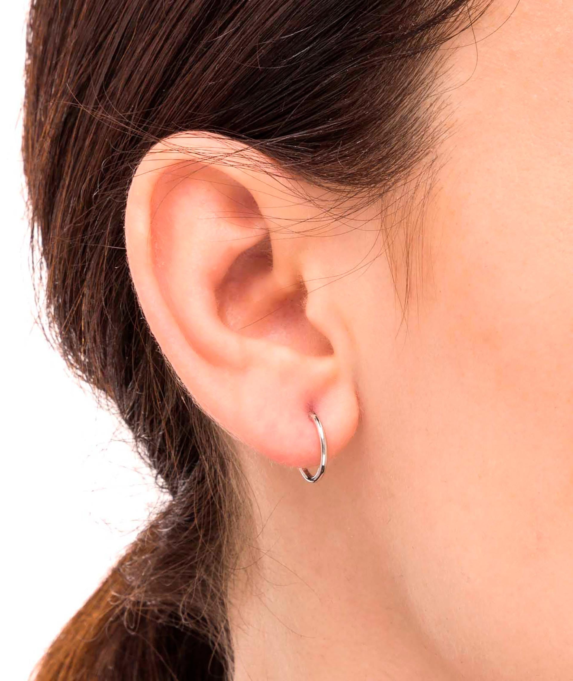 Pendientes Aro fino 12X1mm