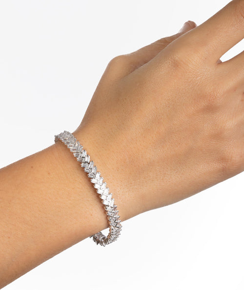 Pulsera Circonitas 2x3,5MM secundaria