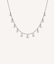 Collar estrellas lisas