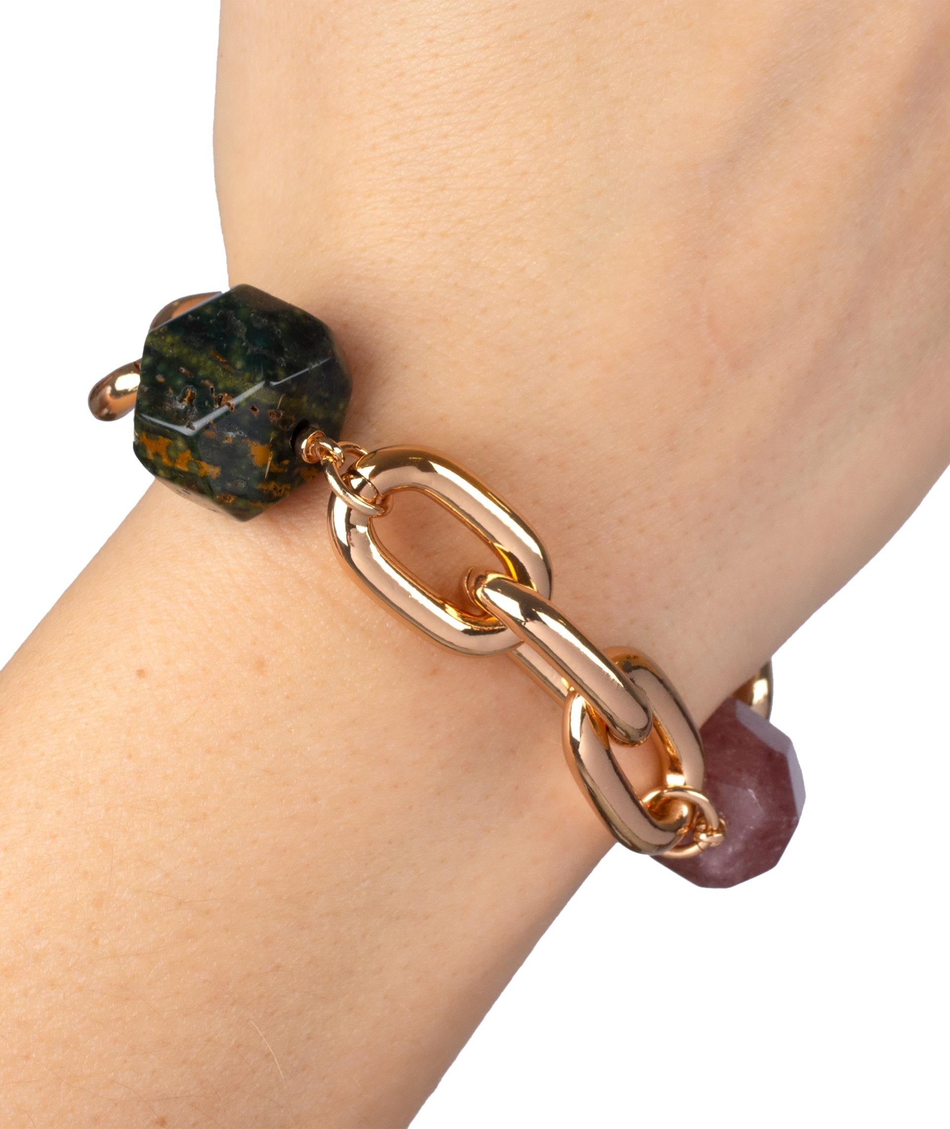 Pulsera eslabón Piedras
