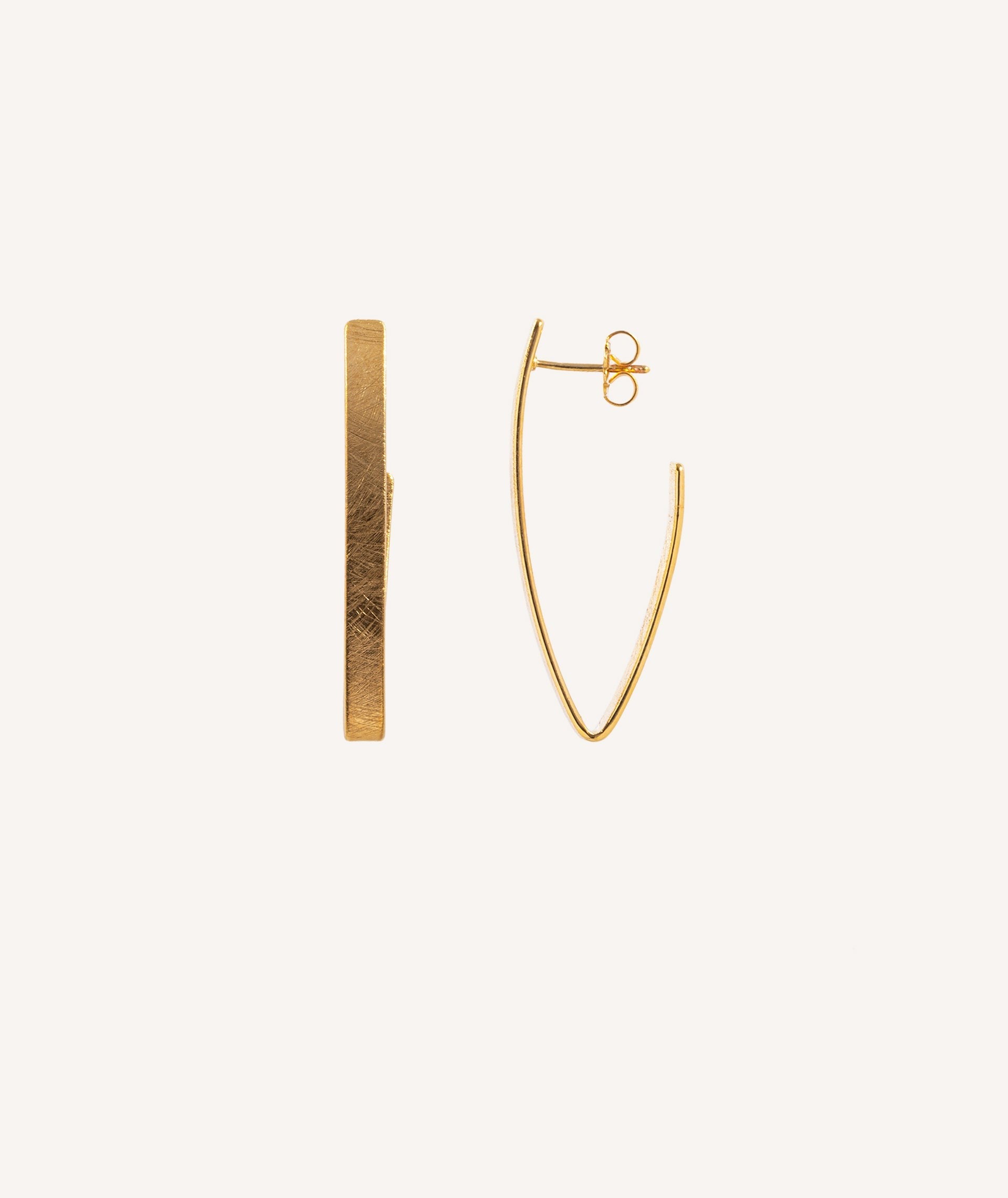 Pendientes Largos Rayados