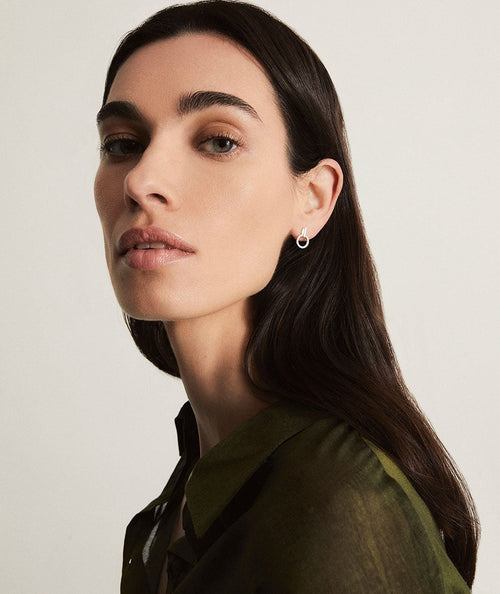 Earrings Allegretta collection Clasicos Plata Silver 925 Circums ring secundaria