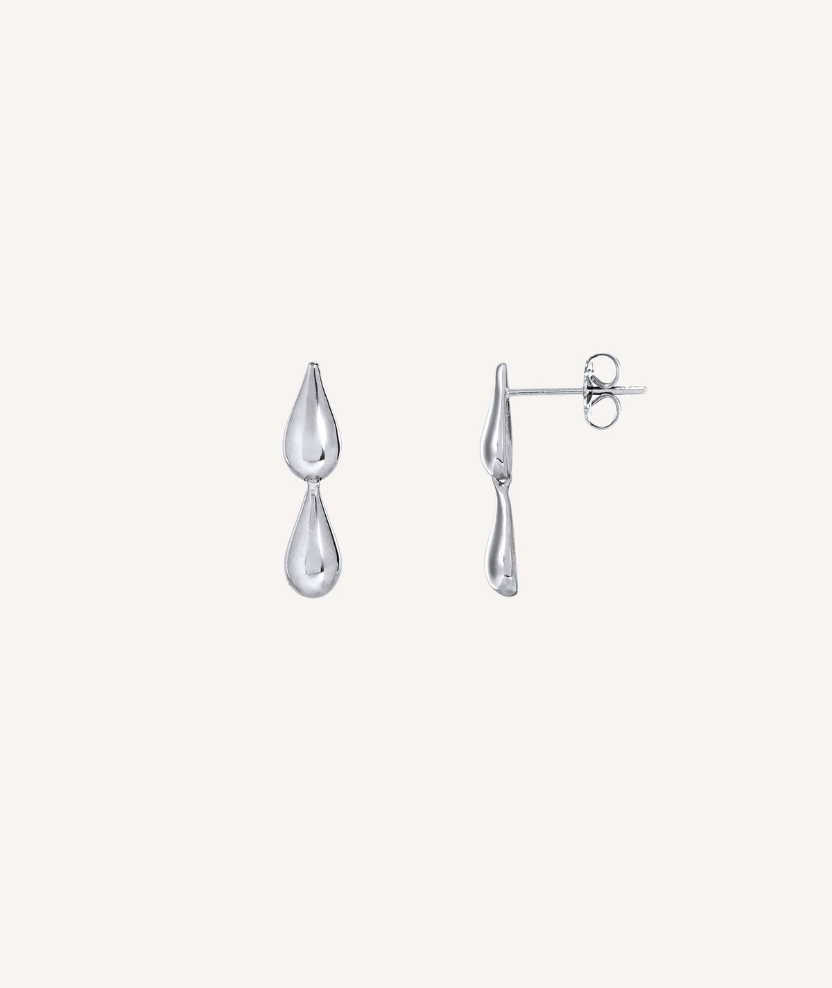 Pendientes Drop doble gota