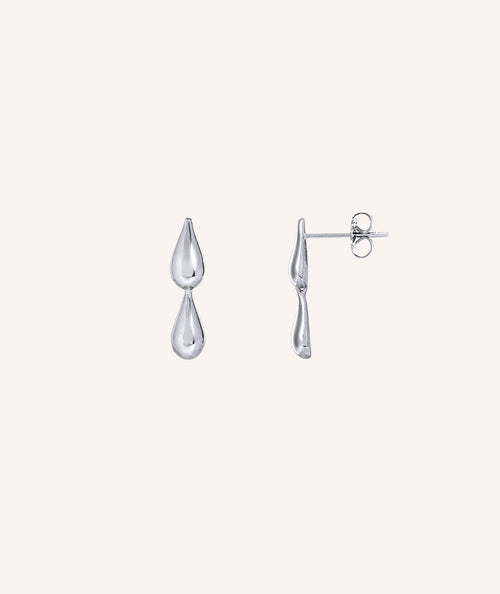 Pendientes Drop doble gota