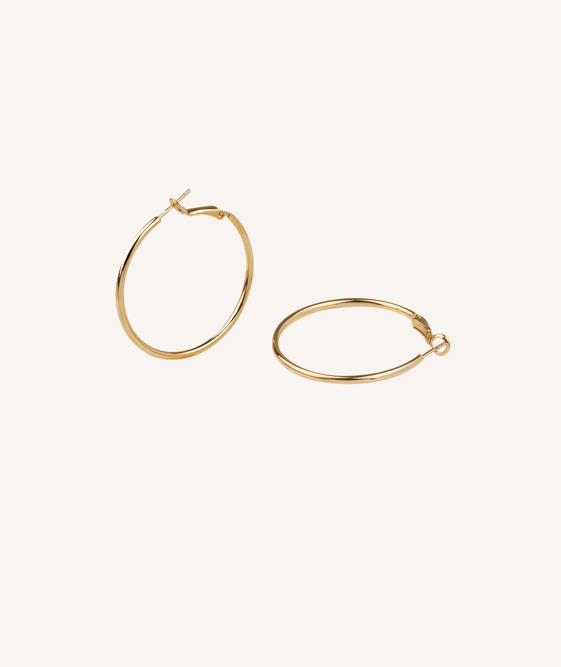 Pendientes Aro fino clip 40X2mm