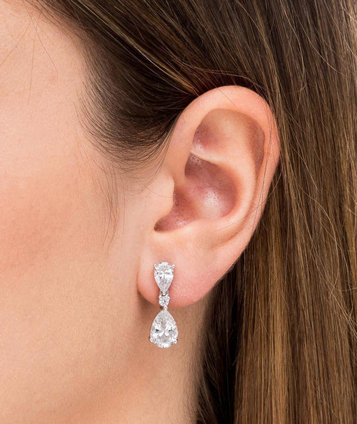 Earrings Zirconias Drop secundaria
