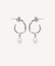 Pendientes Aro Perla Barroca