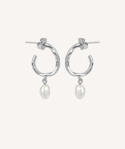 Pendientes Aro Perla Barroca