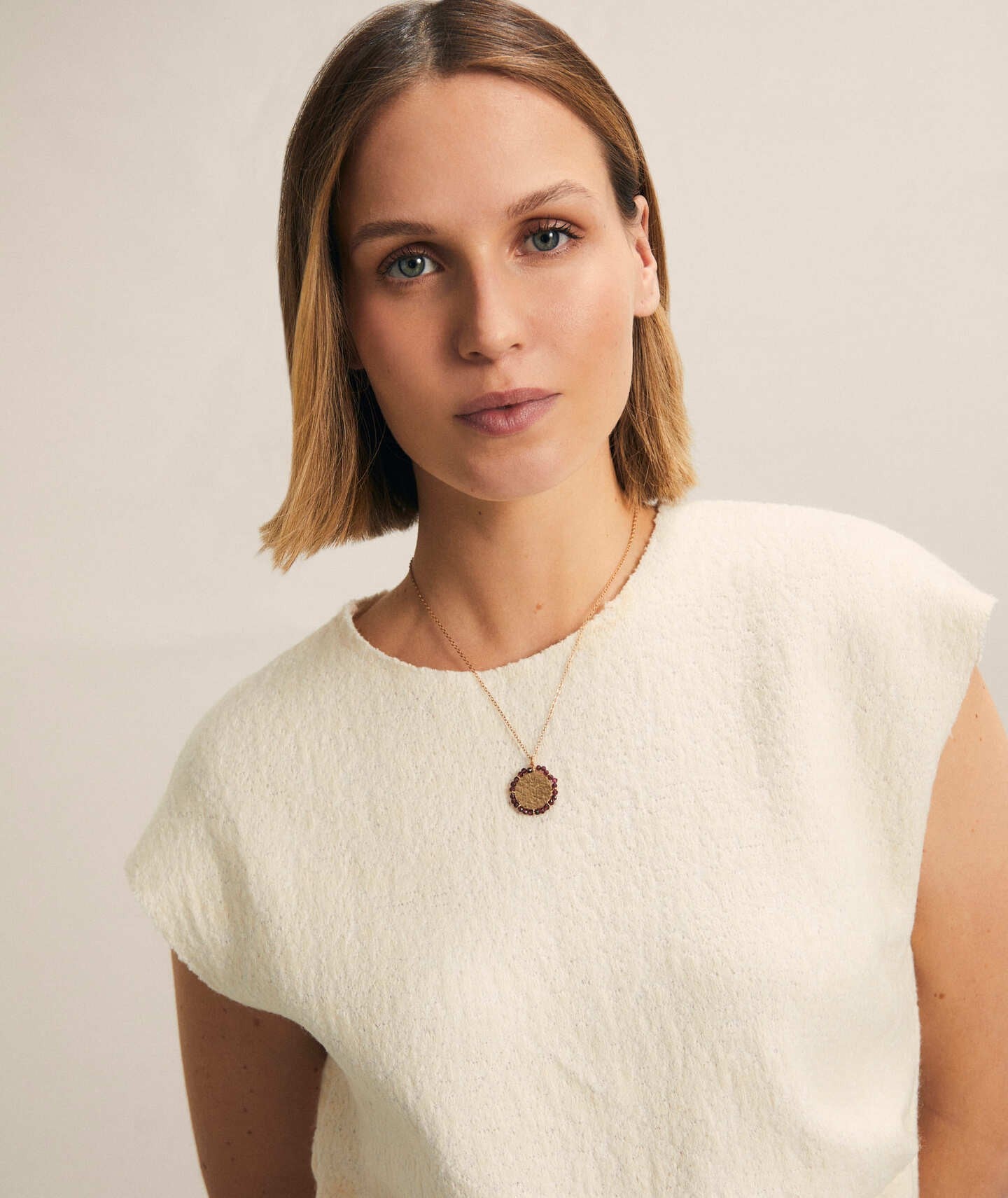 Colgante Rose piedras naturales