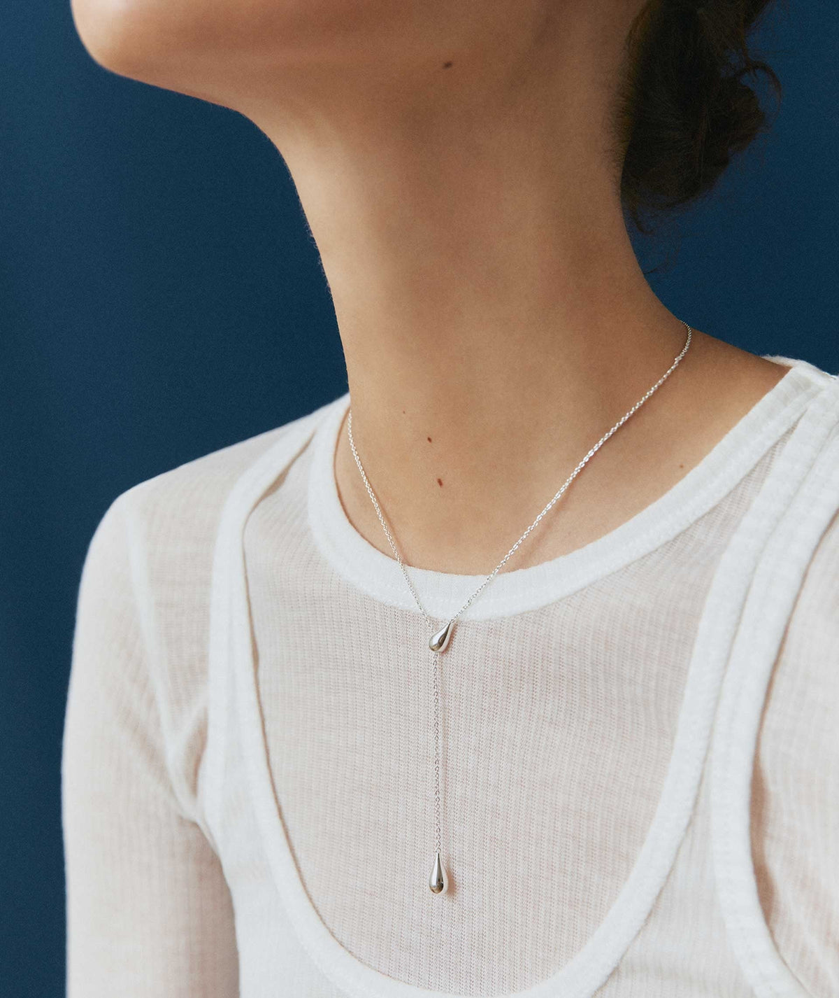 Collar Hugged Drop péndulo gota