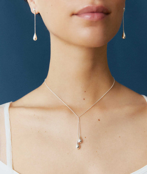 Necklace double pendulum Drop secundaria