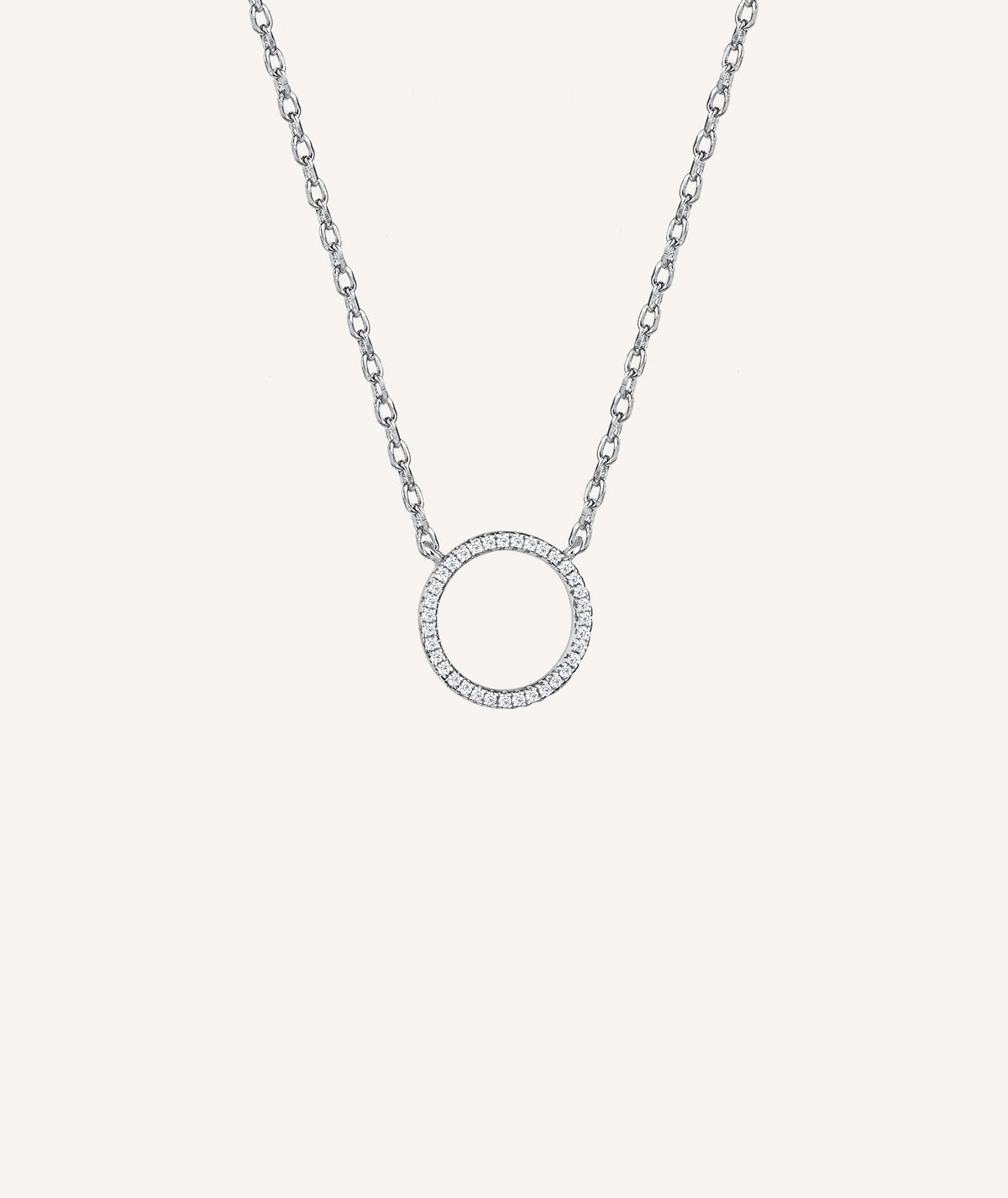 Collar Aro Circonitas