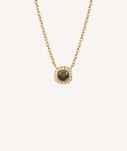 Collar circonitas peridot