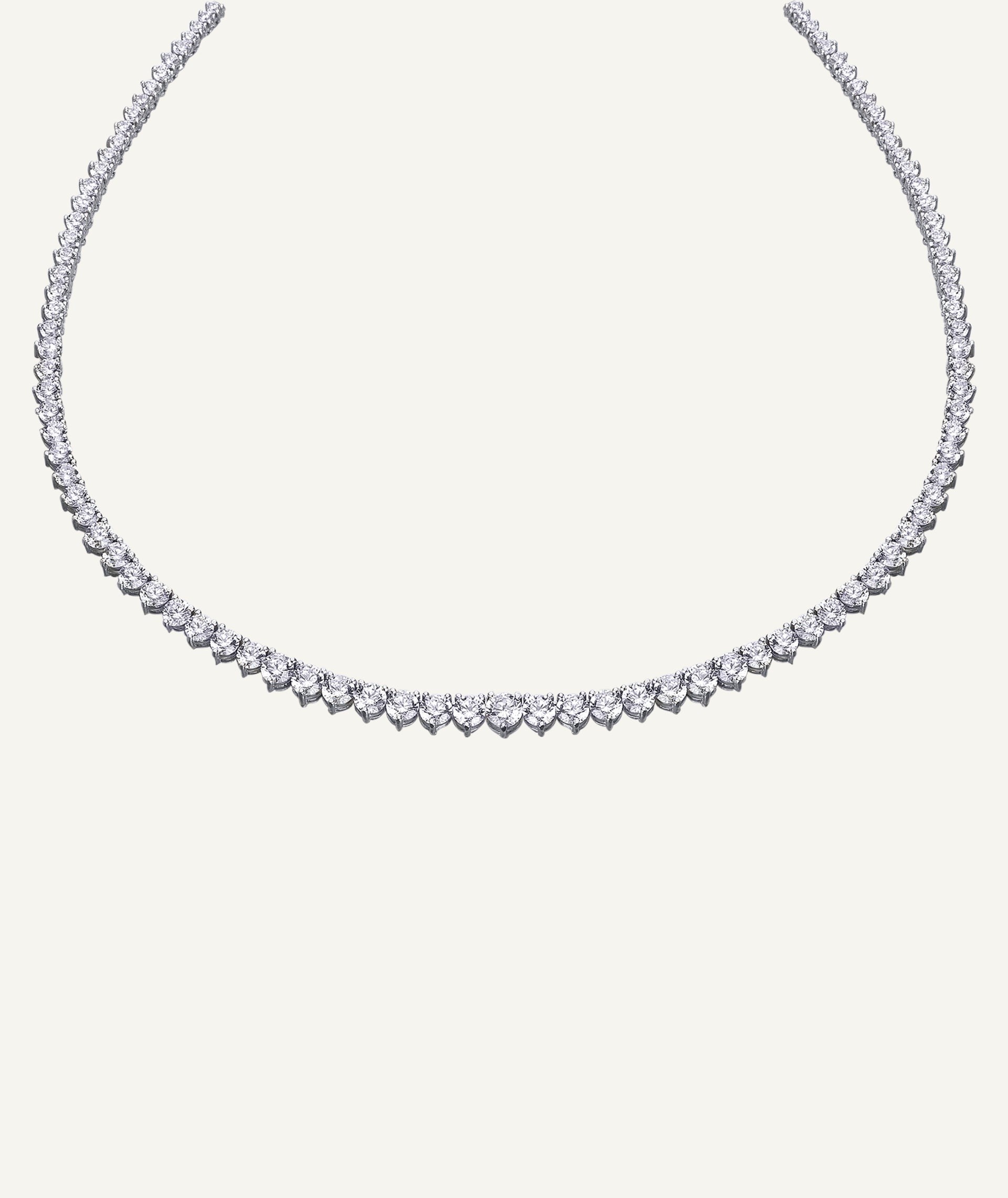 Collar Circonitas redondas