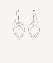 Pendientes largos hoja fina