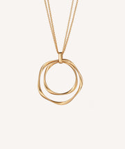 Colgante Wave doble aro