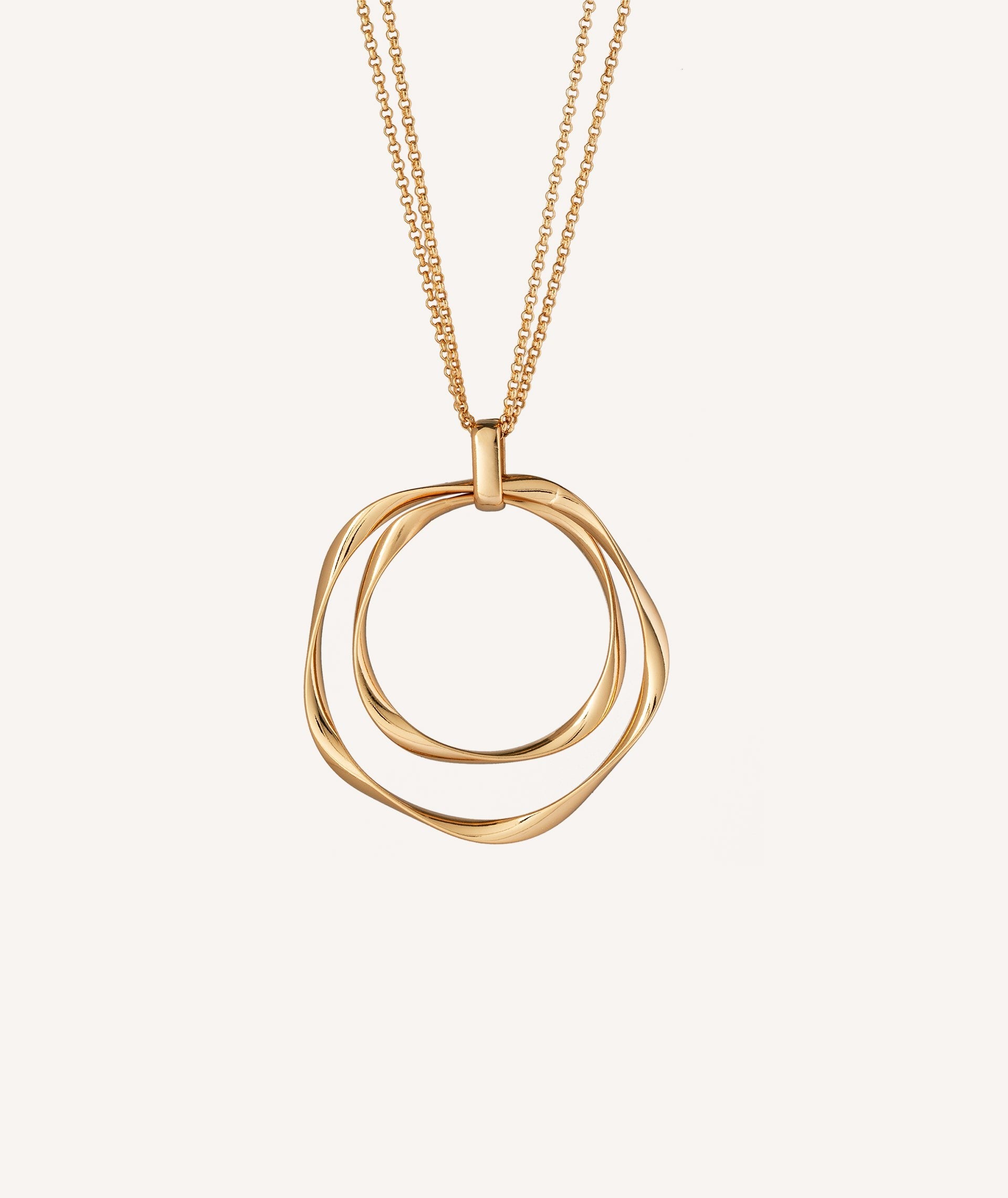 Colgante Wave doble aro