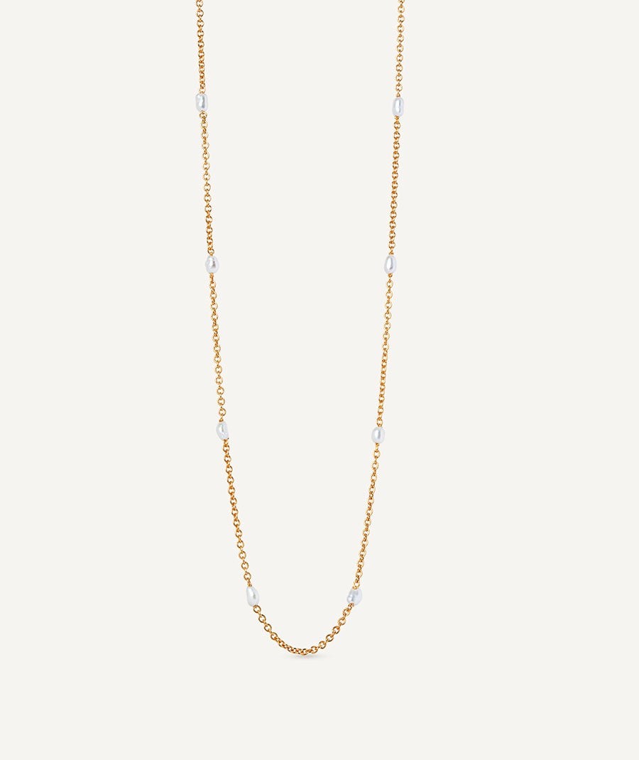 Collar perlas cultivadas