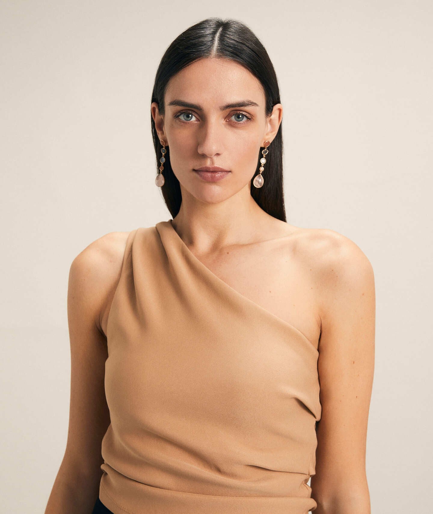 Pendientes Sahara piedras naturales