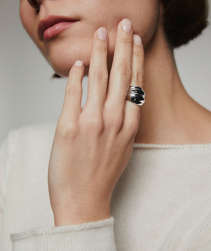 Anillo Curva maxi