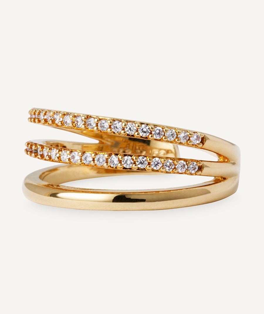 Anillo Gia con circonita